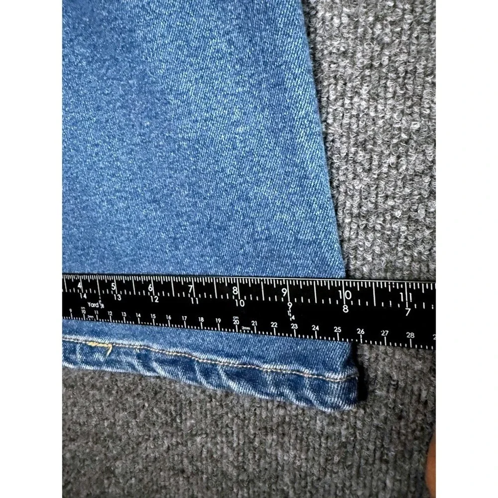 Express High Rise Wide Leg‎ Jeans Medium Wash Blue Size 6 NWT 10045DDM